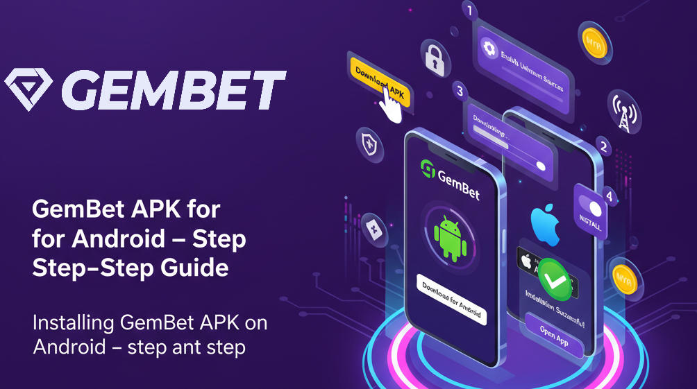 Installing GemBet APK on Android - step by step