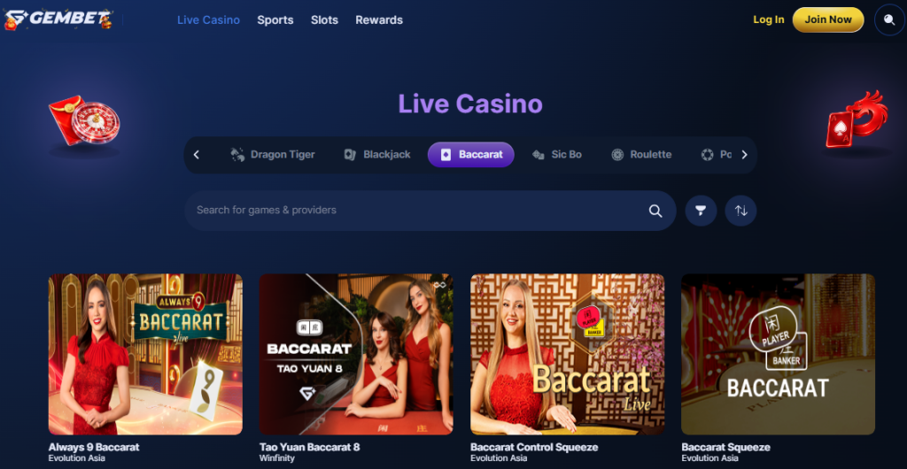 Live Dealer Blackjack Experience – GemBet Singapore