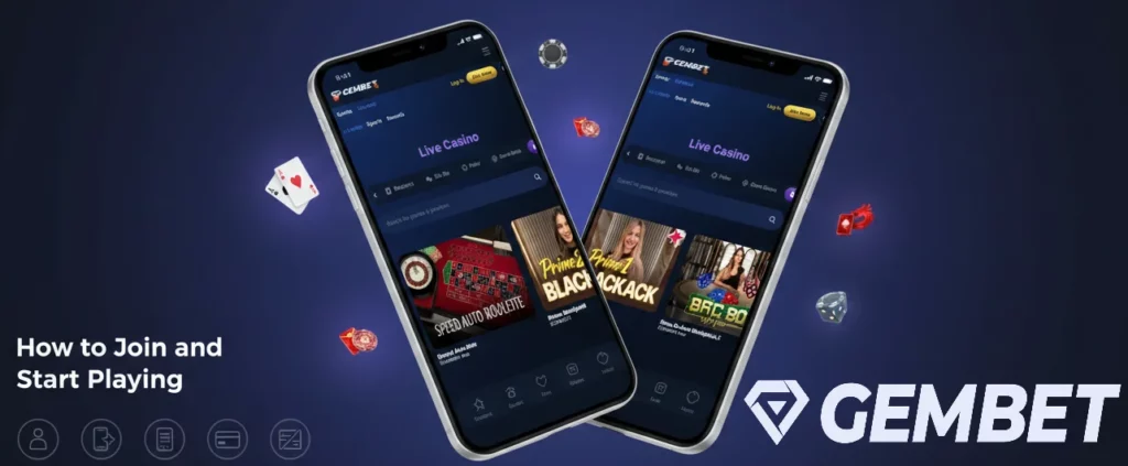 GemBet Mobile Live Casino – Play on iPhone and Android