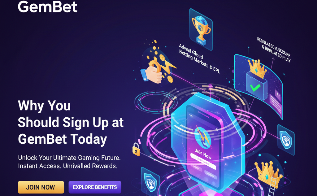 Why You Should Sign Up at GemBet Today