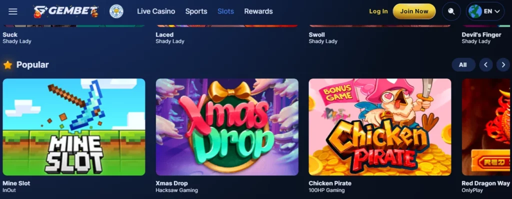 Popular Slot Categories in Singapore and Malaysia